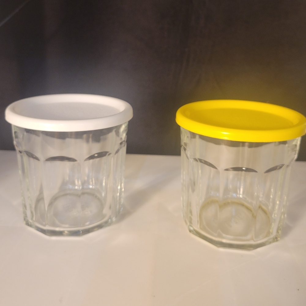 Set Of 2 Luminarc French Jam Jars